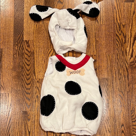 Pottery Barn Kids Dalmatian Costume - White and Black - Picture 1 of 6